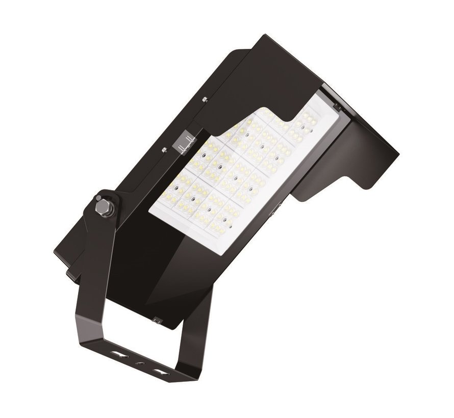 Premium Breedstraler 200W IP66 150lm/W 50.000 branduren - met visor
