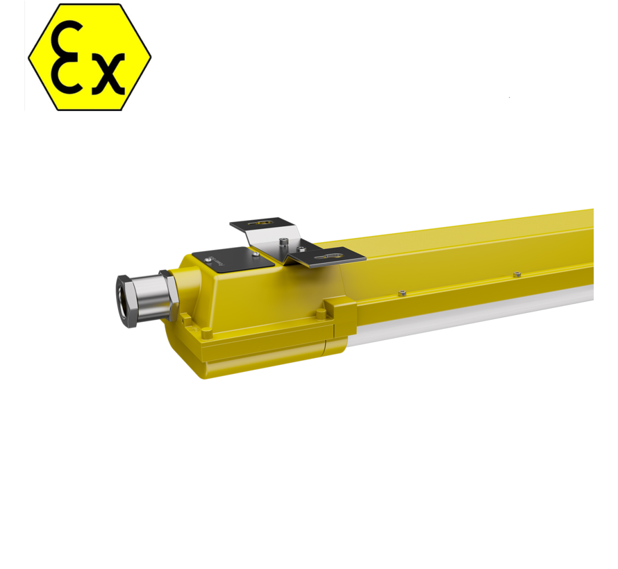 ATEX Verlichting - 60W | 120cm Explosieveilige Lamp voor Zone 1, 2, 21 & 22