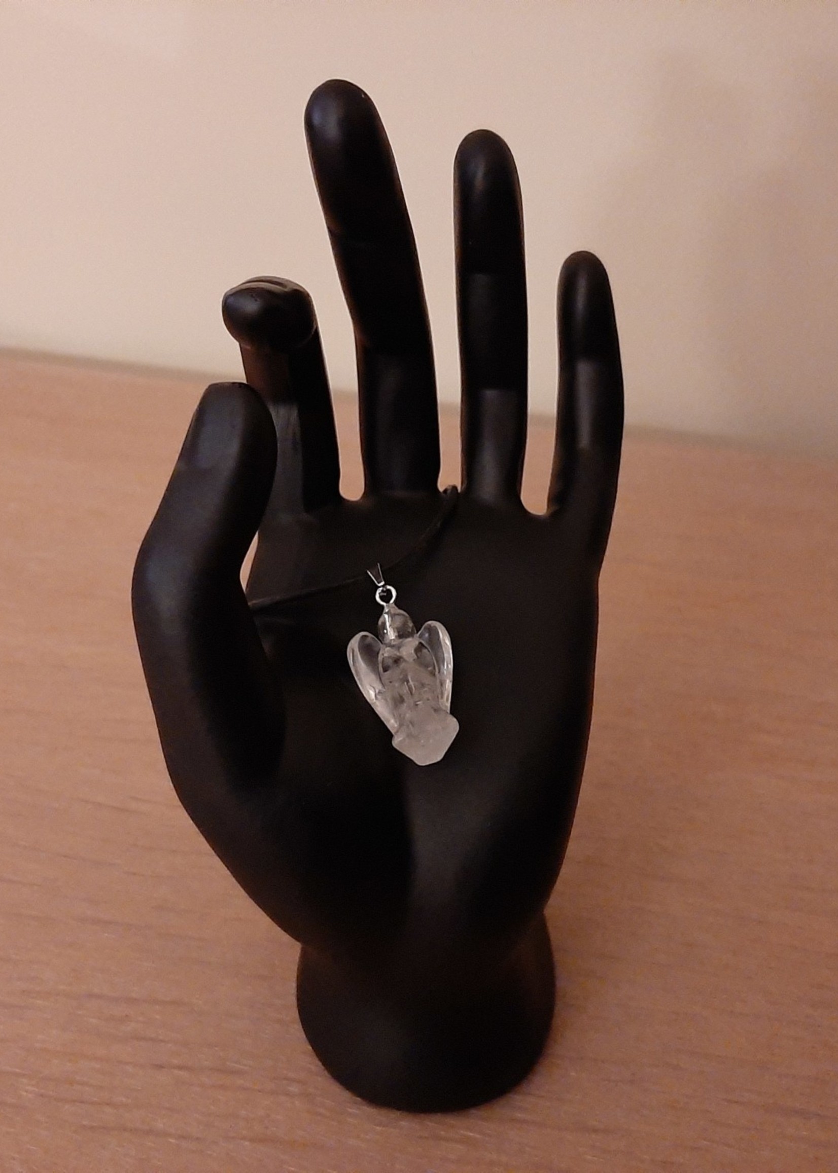 Pendant Angel Rock Crystal 3 cm