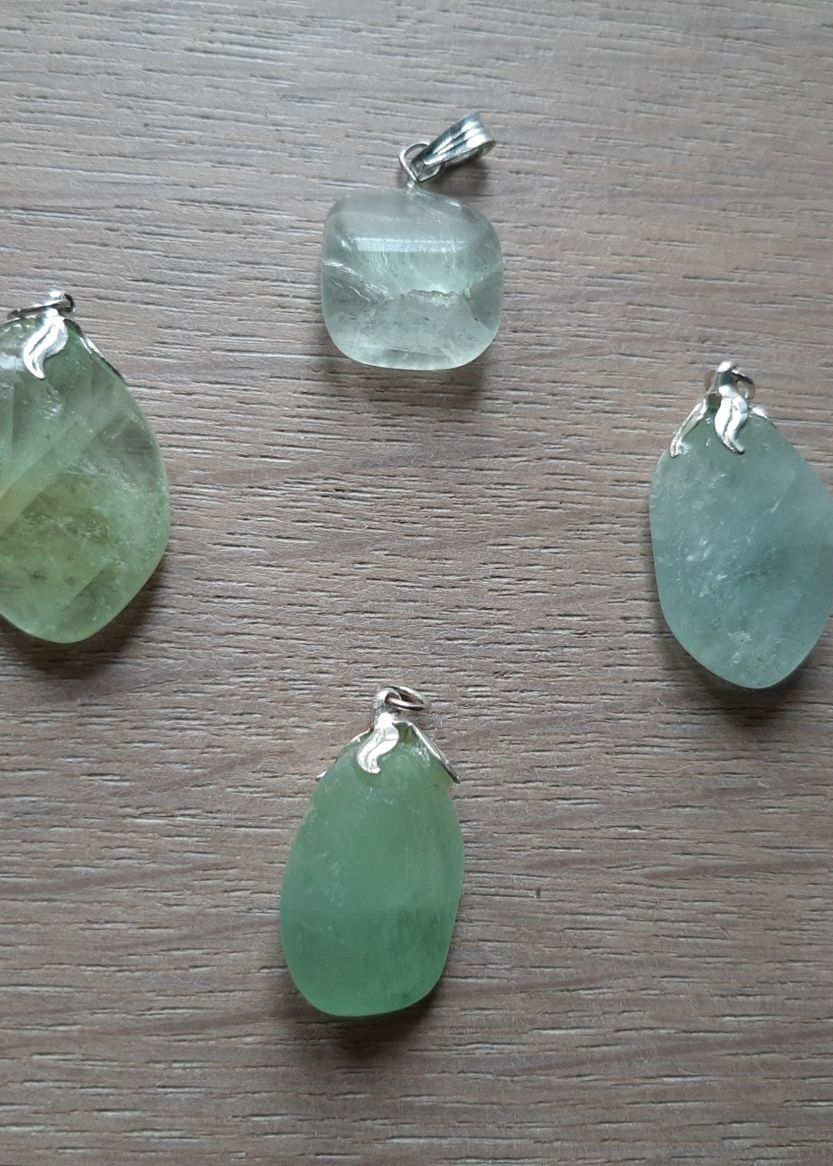 Pendentif Calcite Verte