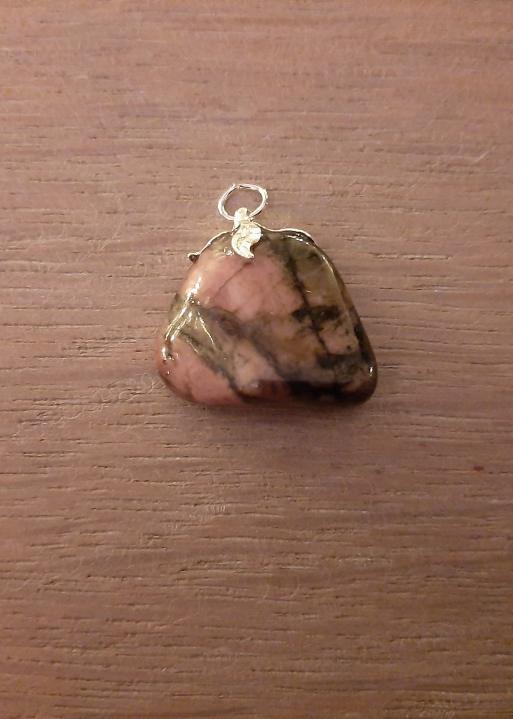 Pendentif Rhodonite