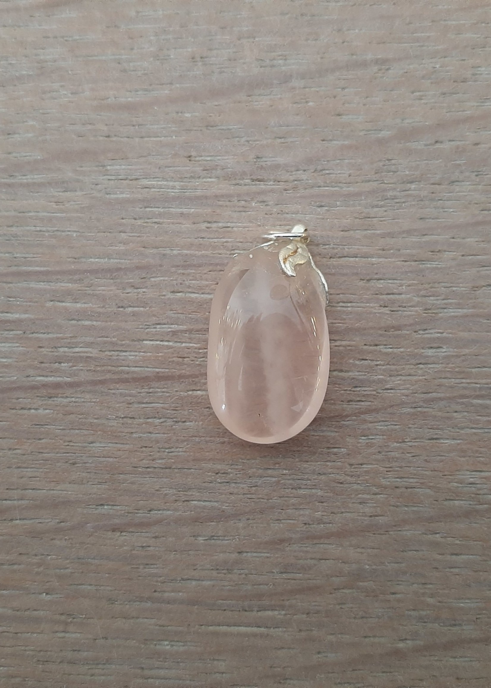 Pendentif Quartz Rose