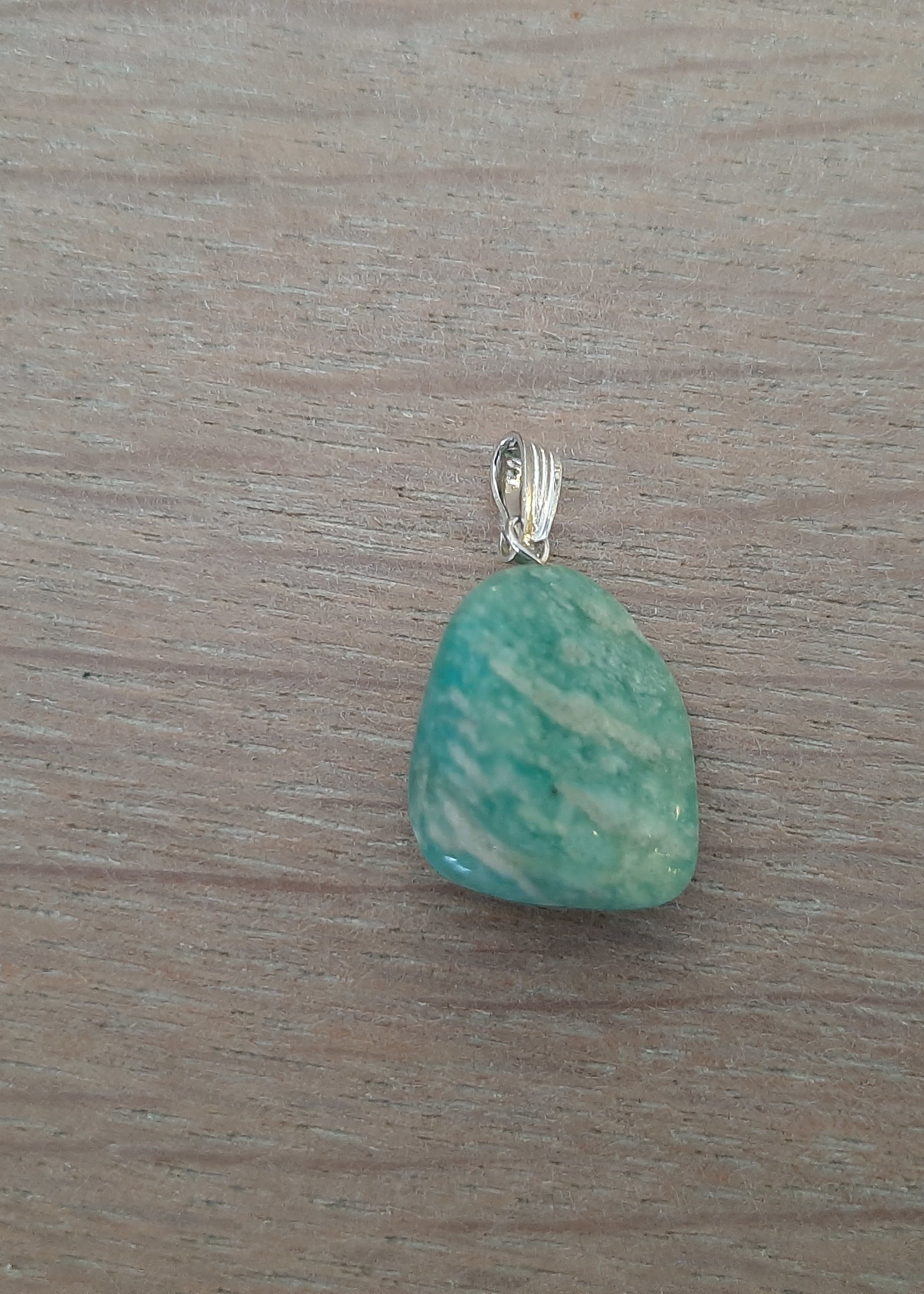 Pendentif Amazonite percé