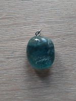 Pendant Blue Fluorite drilled