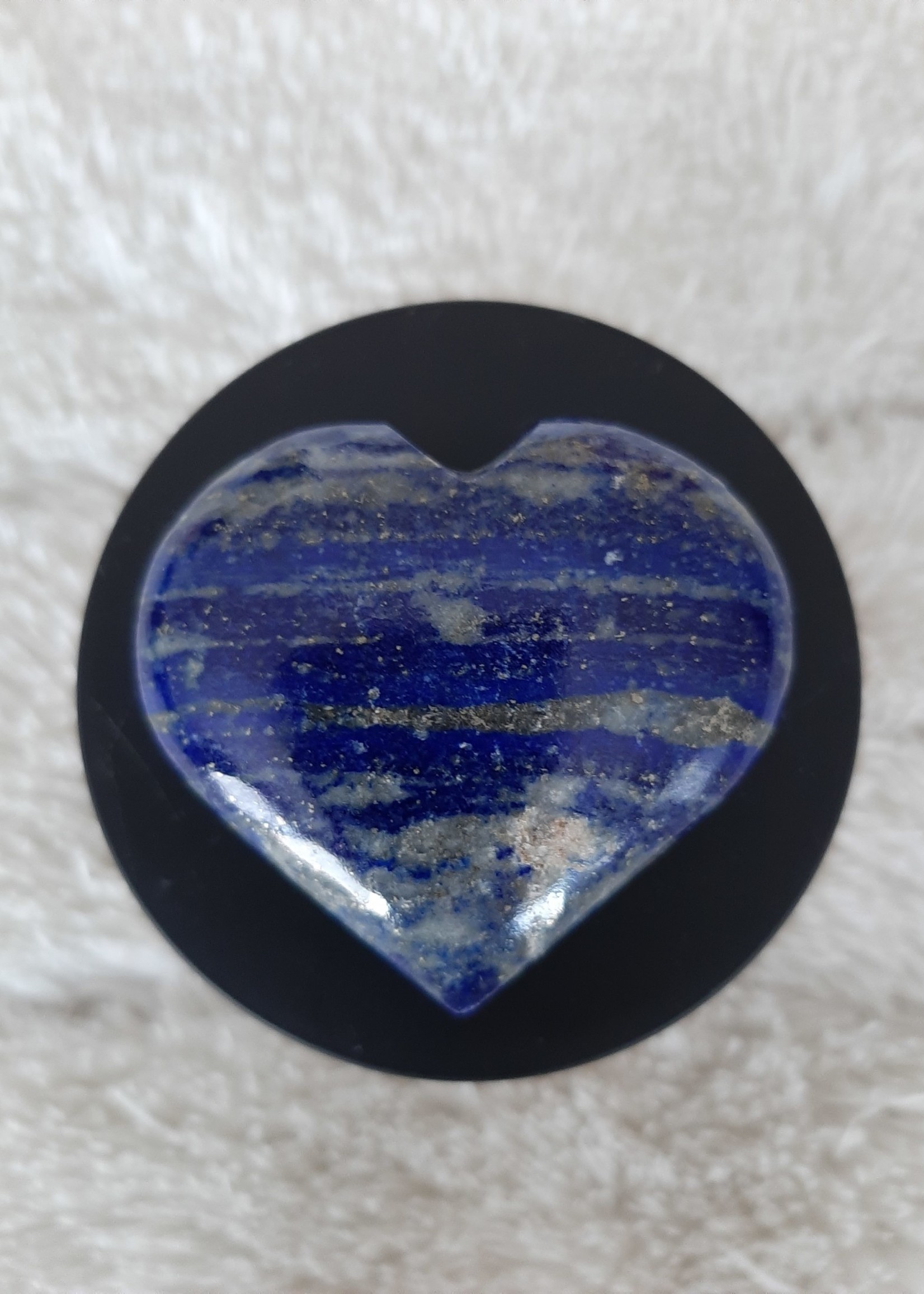 Hug stone heart lapis lazuli 4-6 cm