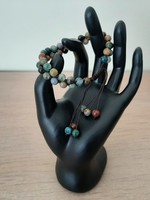 Bracelet Agate double rang