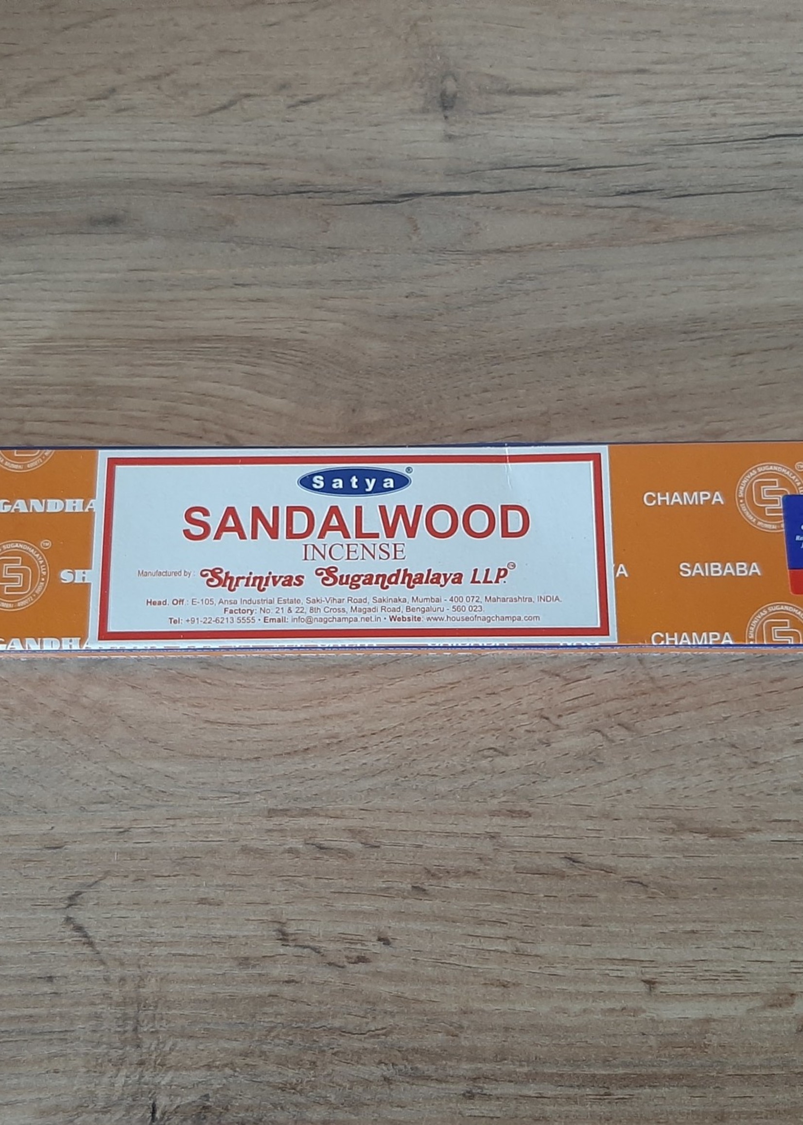 Incense Sandalwood Satya