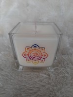 Scented candle Ohm Jasmine-Musk in glass