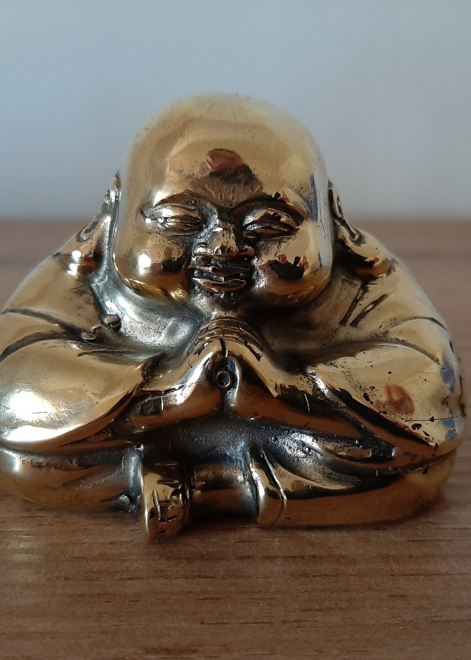 Praying Buddha bronze