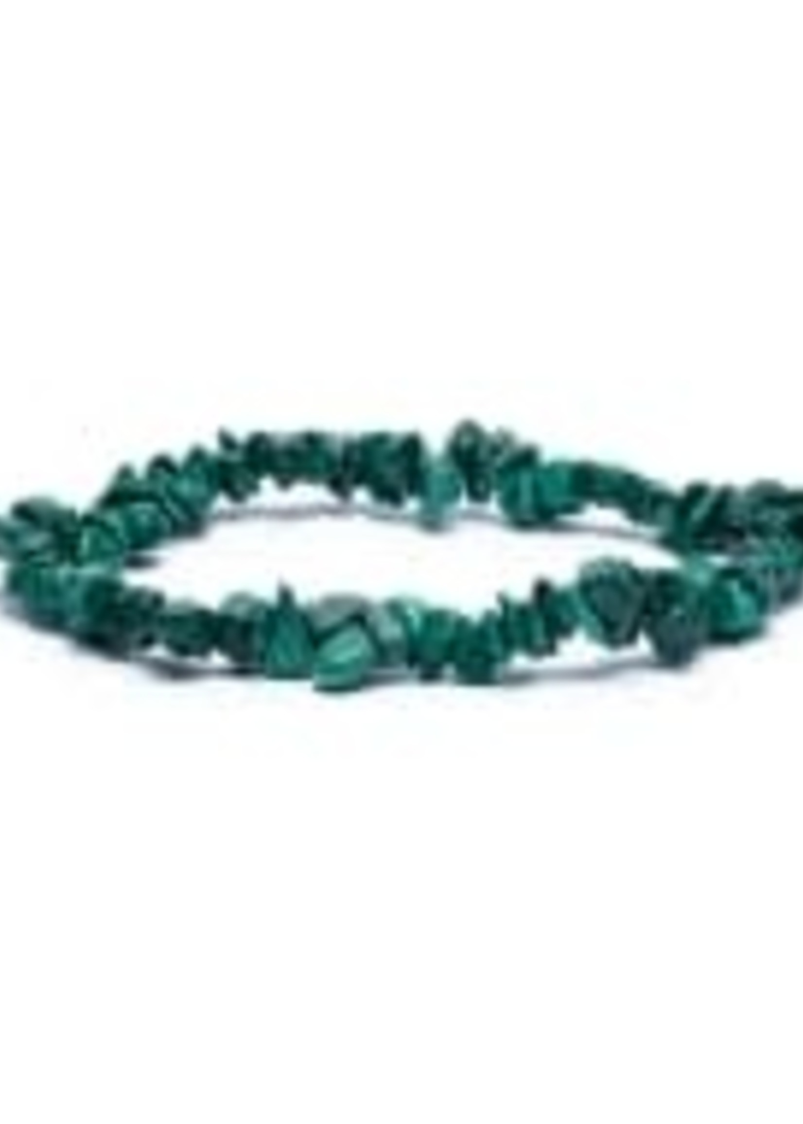 Bracelet Malachite chips