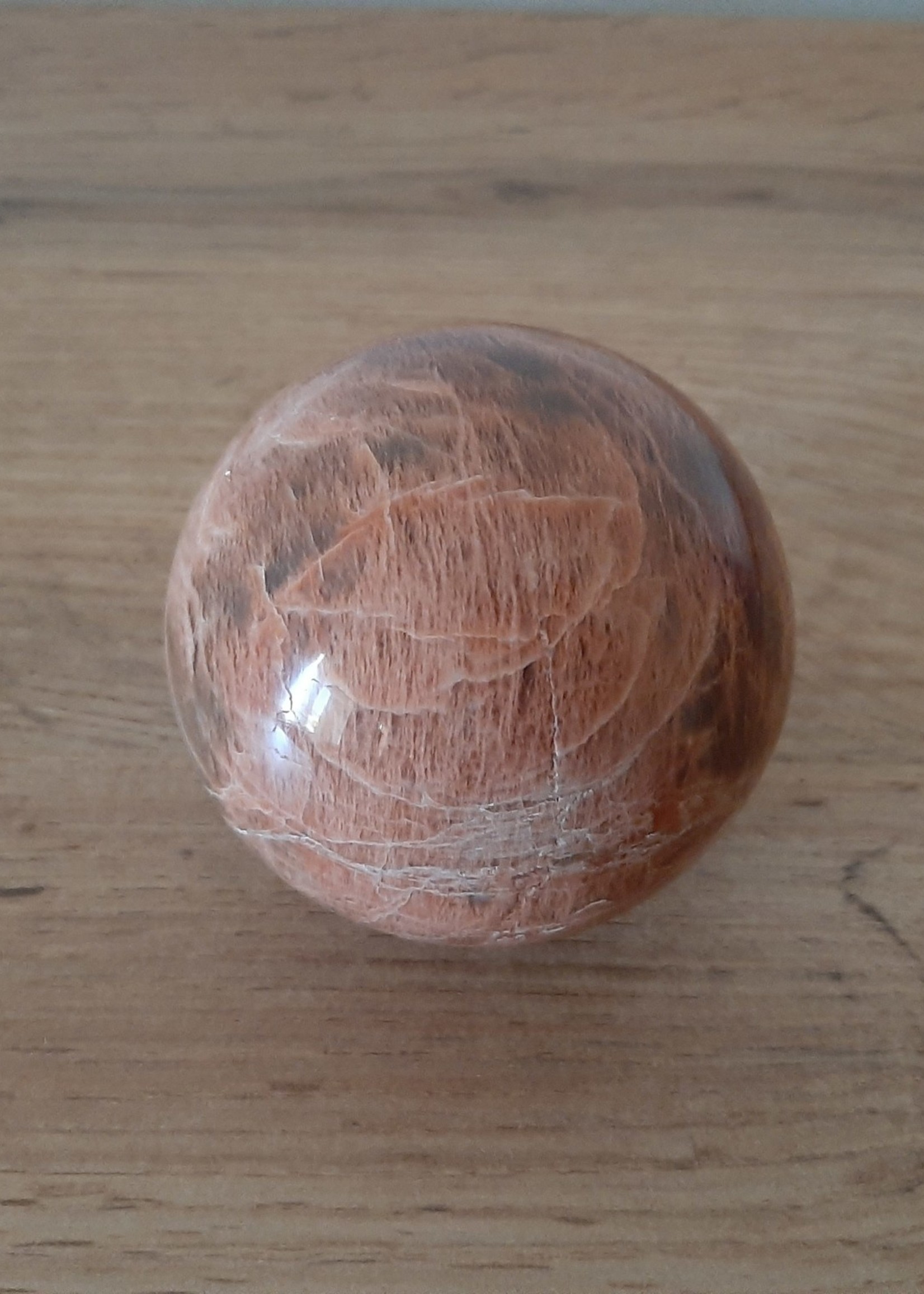 Moonstone sphere 7 cm