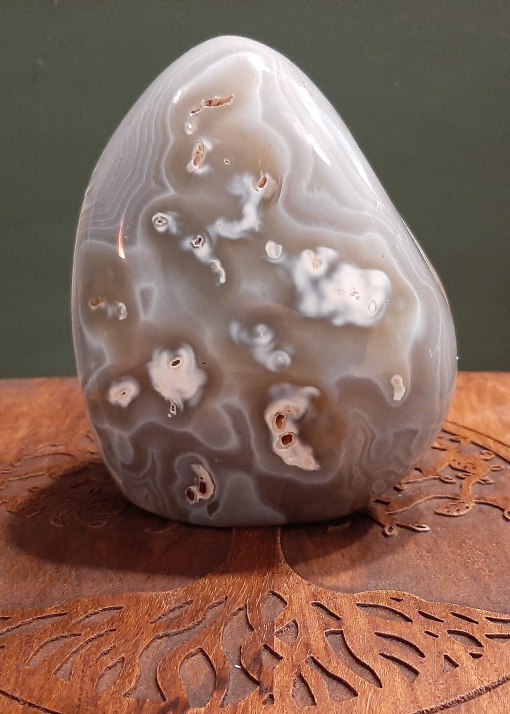 Grande pierre décorative Agate 15 cm