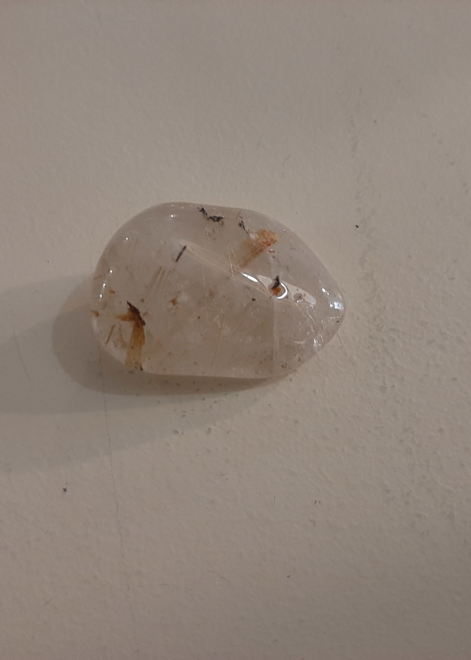 Hug Stone Rutilated Quartz L