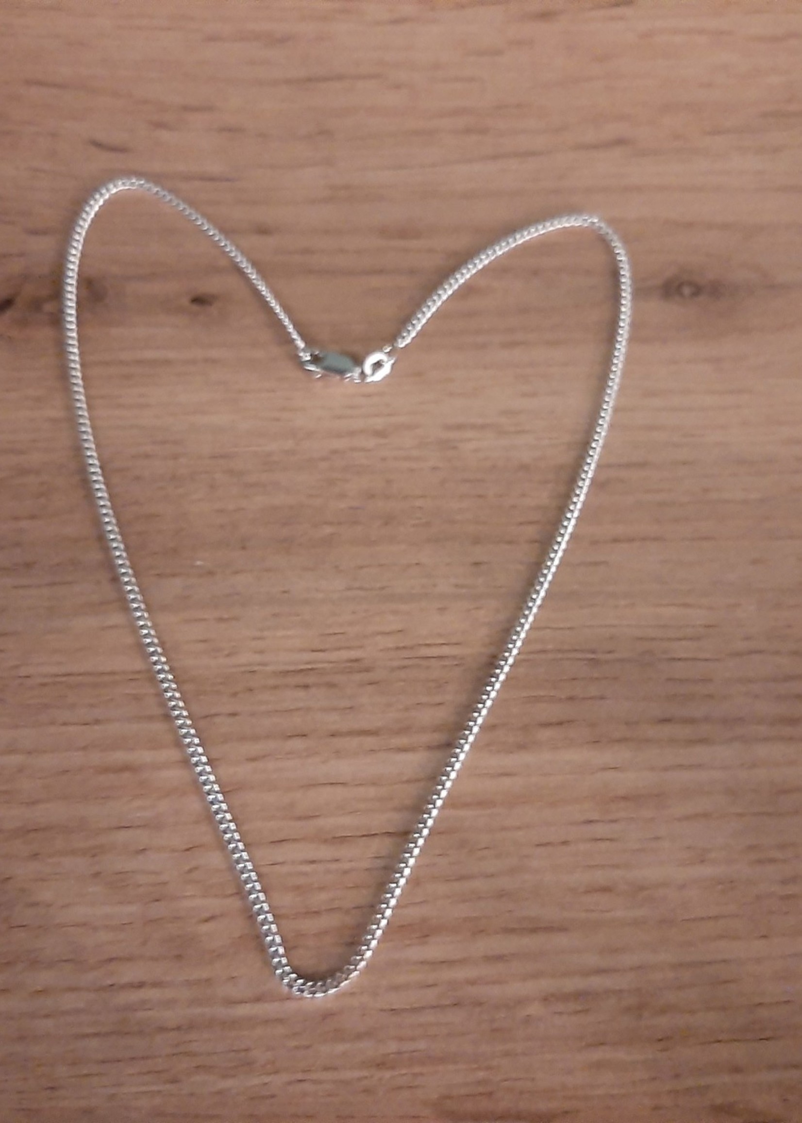 Silver chain 40 cm