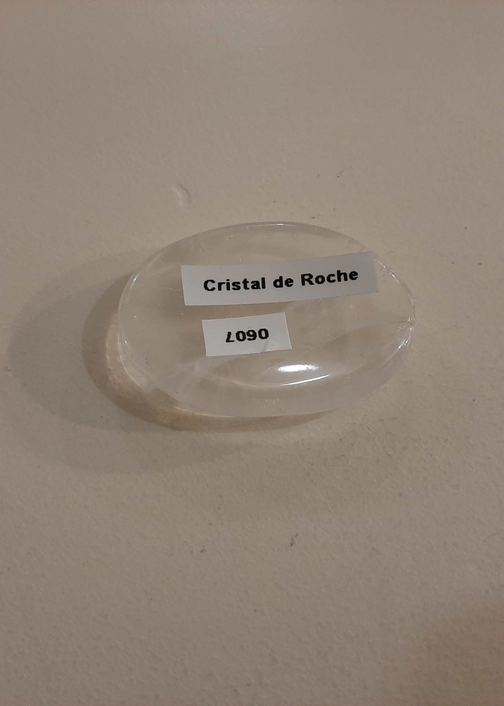 Pierre d'inquiétude Cristal de roche