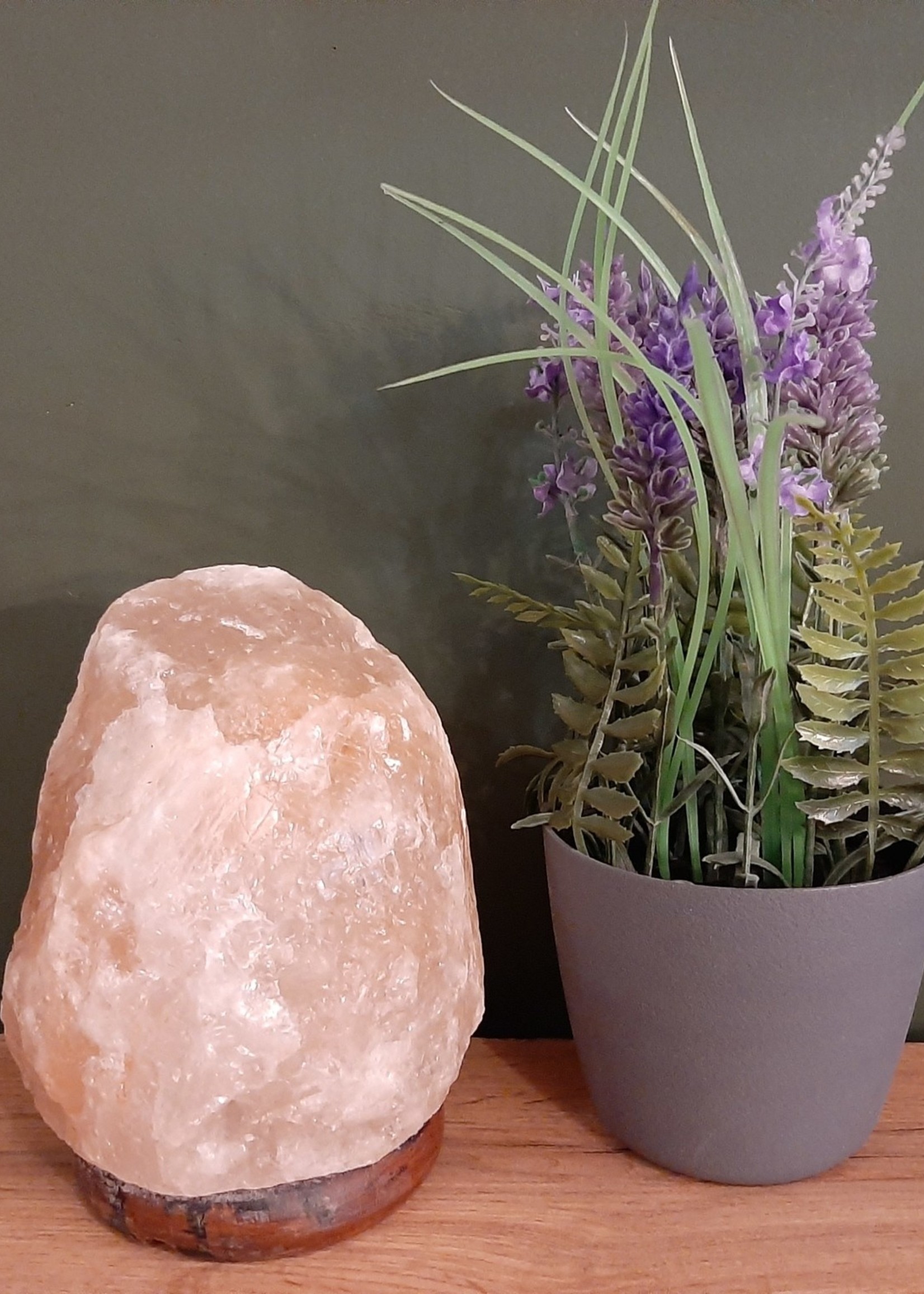 Himalayan salt lamp 17 cm now for € 19 in stead of € 23