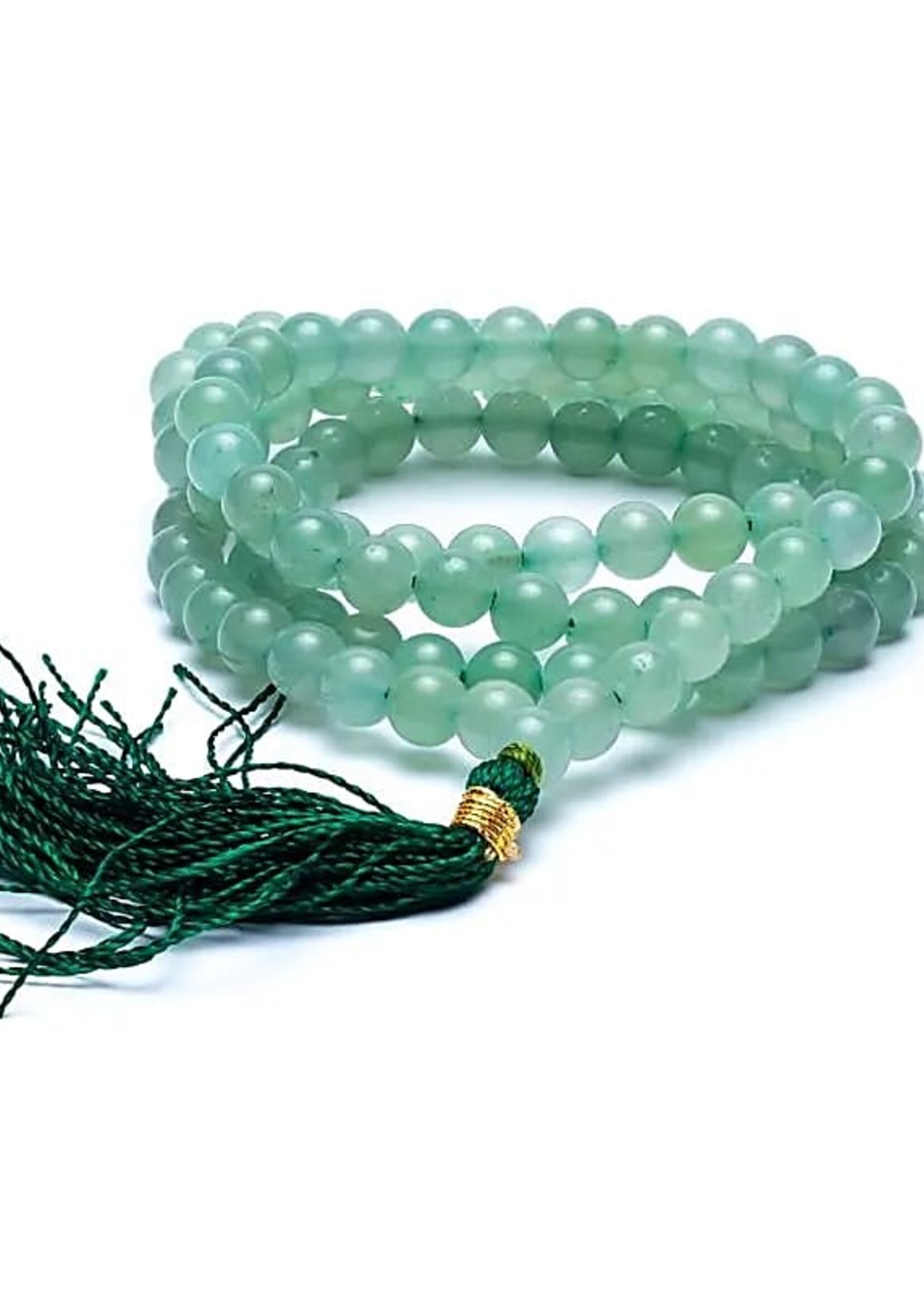 Collier Aventurine verte 30 cm