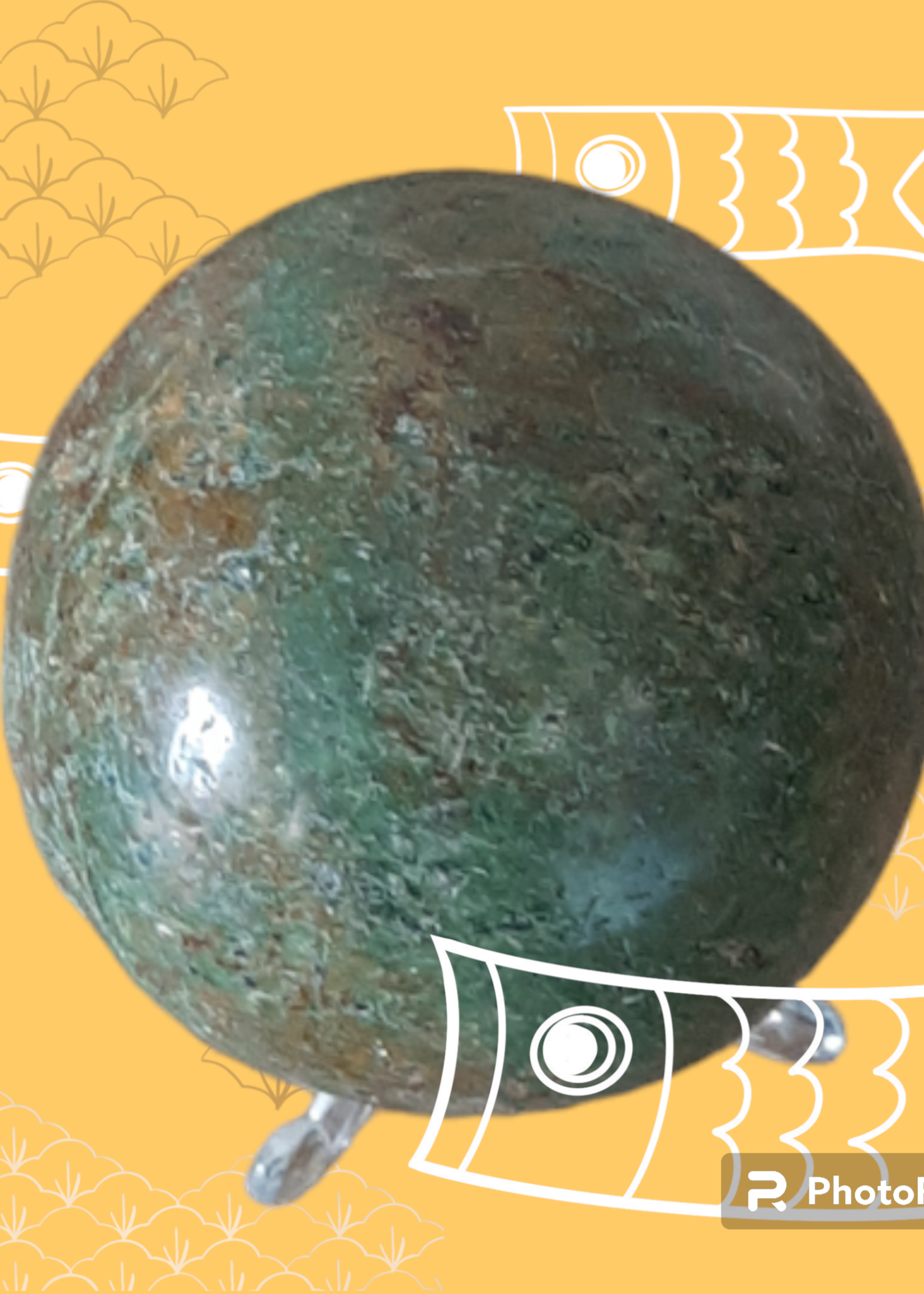 Sphère chrysoprase 8 cm