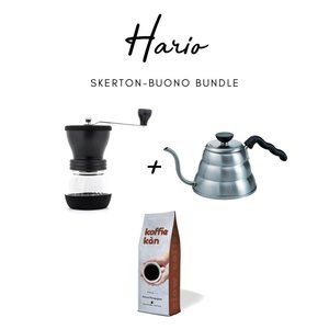 Hario Set Hario Skerton grinder + kettle