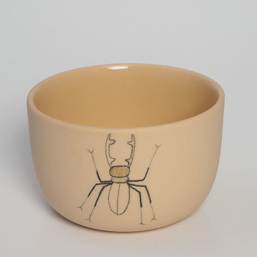 Studio Harm & Elke Mug Insects - coffee (L)