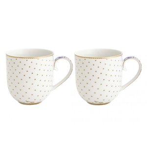 PIP Studio Coffee & Tea Cup Royal White - Set of 2