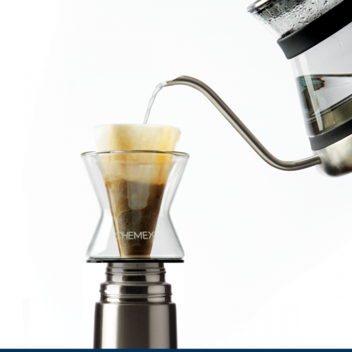 Chemex Chemex Funnex Brewer & Paper + Hario Server  Bundle