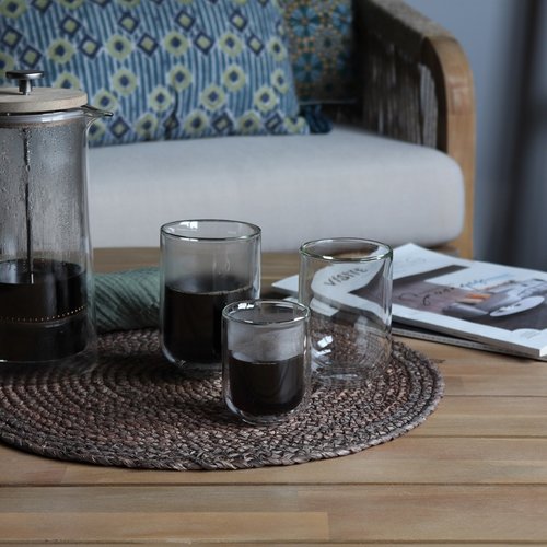 OGO Living OGO Living - Dubbelwandig espressoglas - set van 4 - 10cl