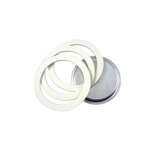 Bialetti Filter Plate & x Rubber Rings 12 cup