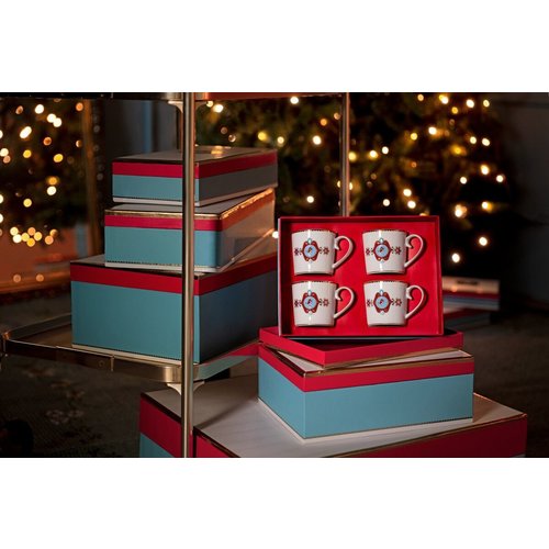 PIP Studio PIP Studio - Coffret Love Birds - 4 Mugs 250ml