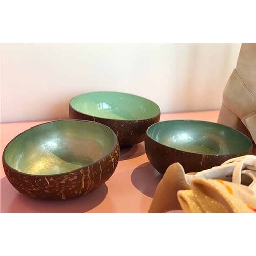 Cocosbowl Metallic Colour - 14cm