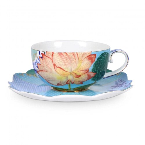 PIP Studio Cup & Saucer - Royal Flowers - 225ml