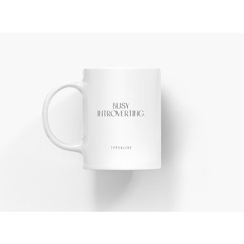 Typealive THE MUG - Busy Introverting