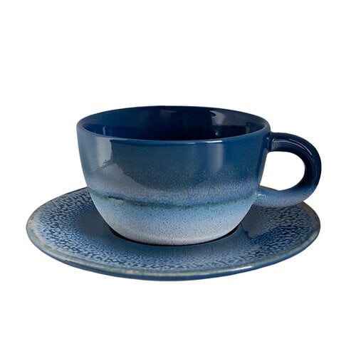 Sass&Belle Mojave Blauw Kop & Schotel Sass&Belle Mojave Blauw Kop & Schotel
