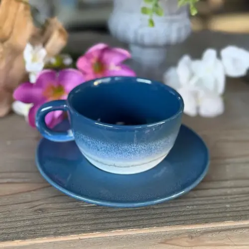 Sass&Belle Mojave Blauw Kop & Schotel