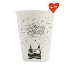 helen b. Tasse en porcelaine (collection automne 2025) - Overthinking