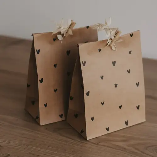 Eulenschnitt Set van Papieren geschenktas