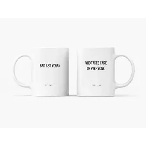Typealive Typealive Ceramic Mug Bad Ass Women