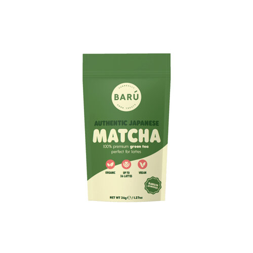 Barù Premium Barista Matcha Organic 36g Barù Premium Barista Matcha Organic 36g