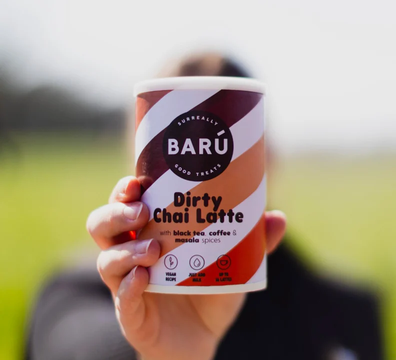 Barù Dirty Chai Latte poeder 250g — chai met koffie en specerijen