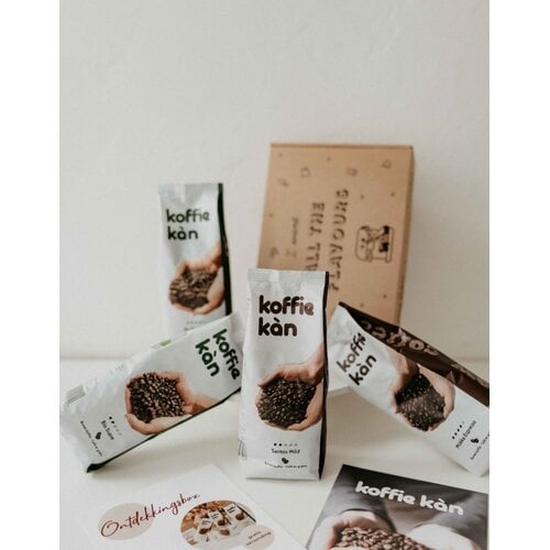 Koffie Kàn Ontdekkingsbox Koffie Kàn - 4 pack Koffie Kàn Ontdekkingsbox Koffie Kàn - 4 pack