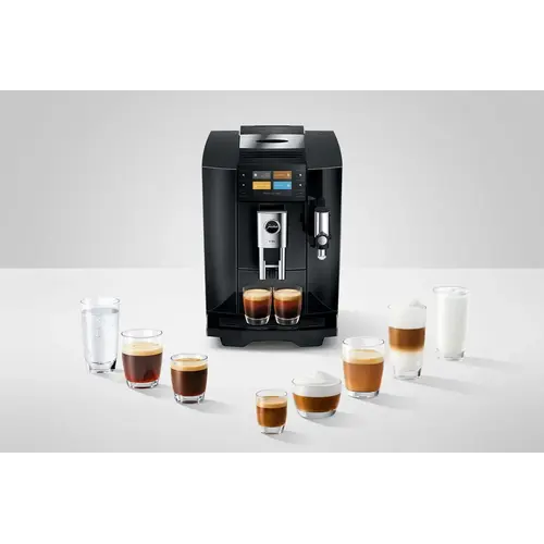 Jura JURA E10 Diamond Black | Volautomaat met Cold Brew Jura JURA E10 Diamond Black | Volautomaat met Cold Brew