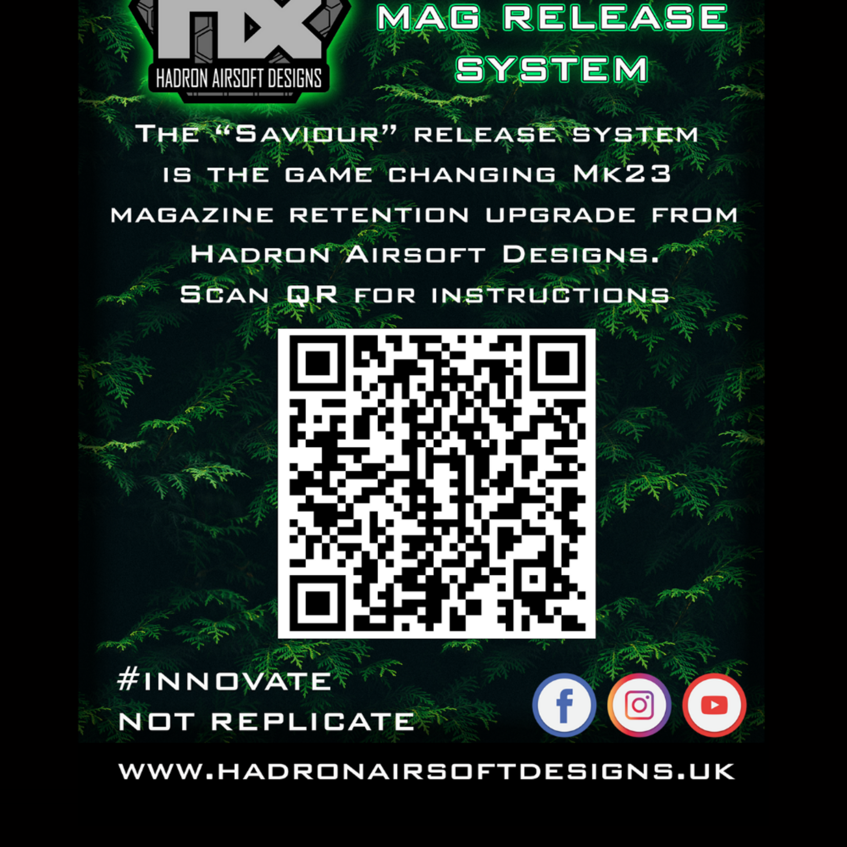 Hadron Airsoft Designs Savior Arm