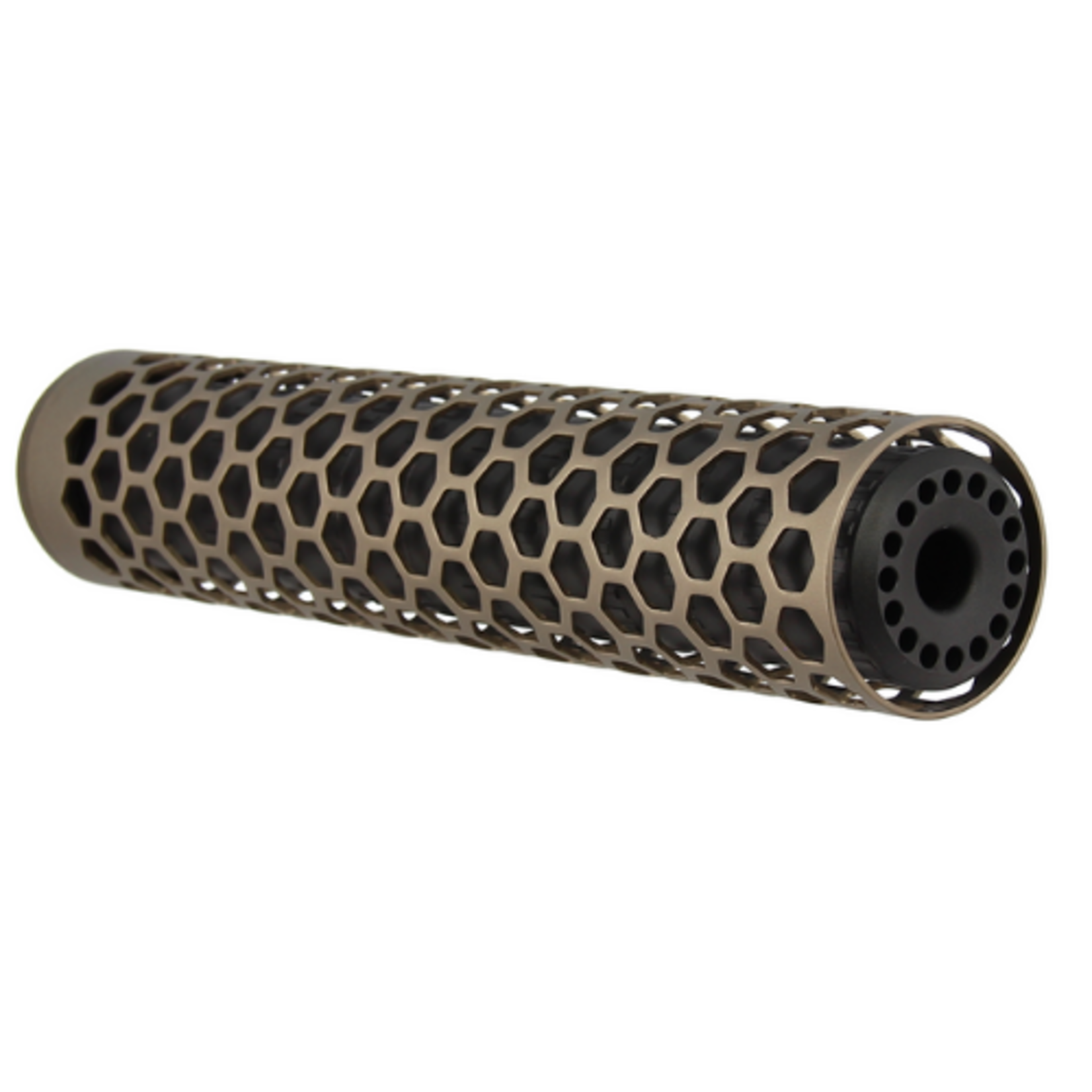 Action Army T10 Hive Sound Suppressor Dark Earth