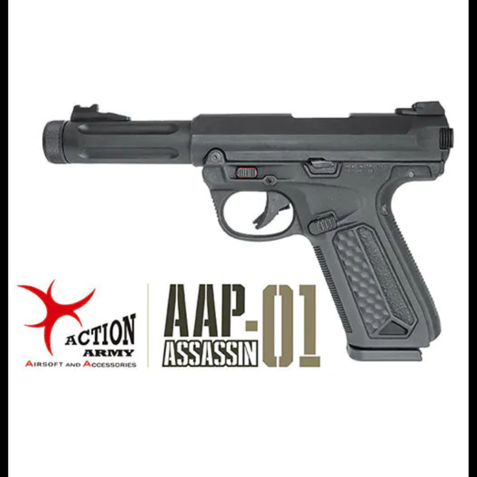 Action Army AAP-01 Assassin GBB Black