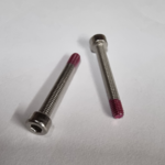 Hadron Airsoft Designs AAP Nozzle retaining screws - Stainless Pre-threadlocked - (PAIR)