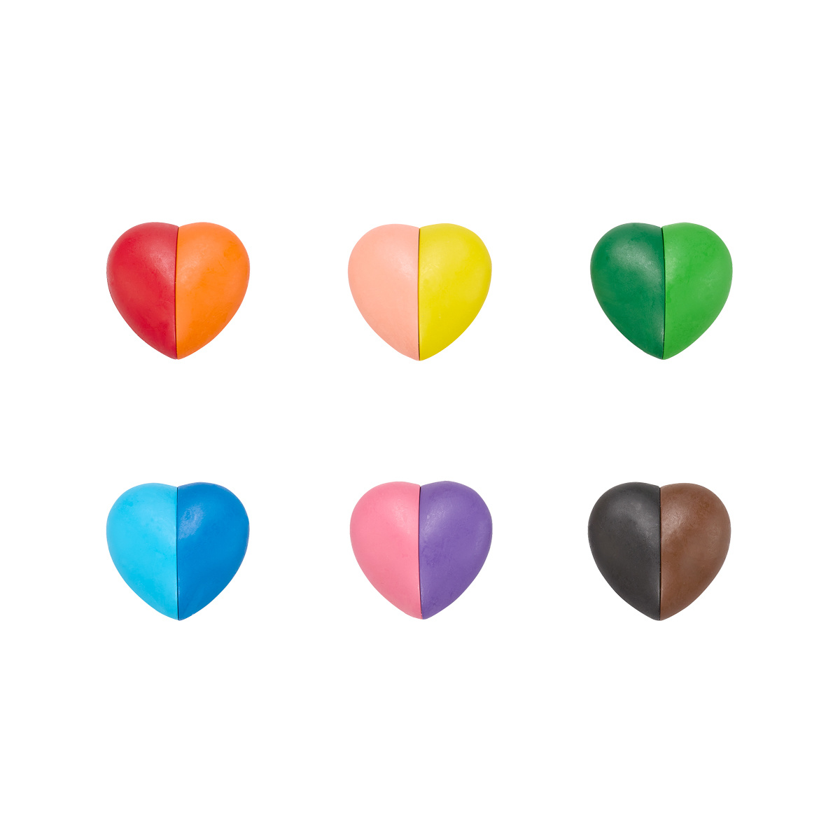 I Heart Art Crayons - Set of 6