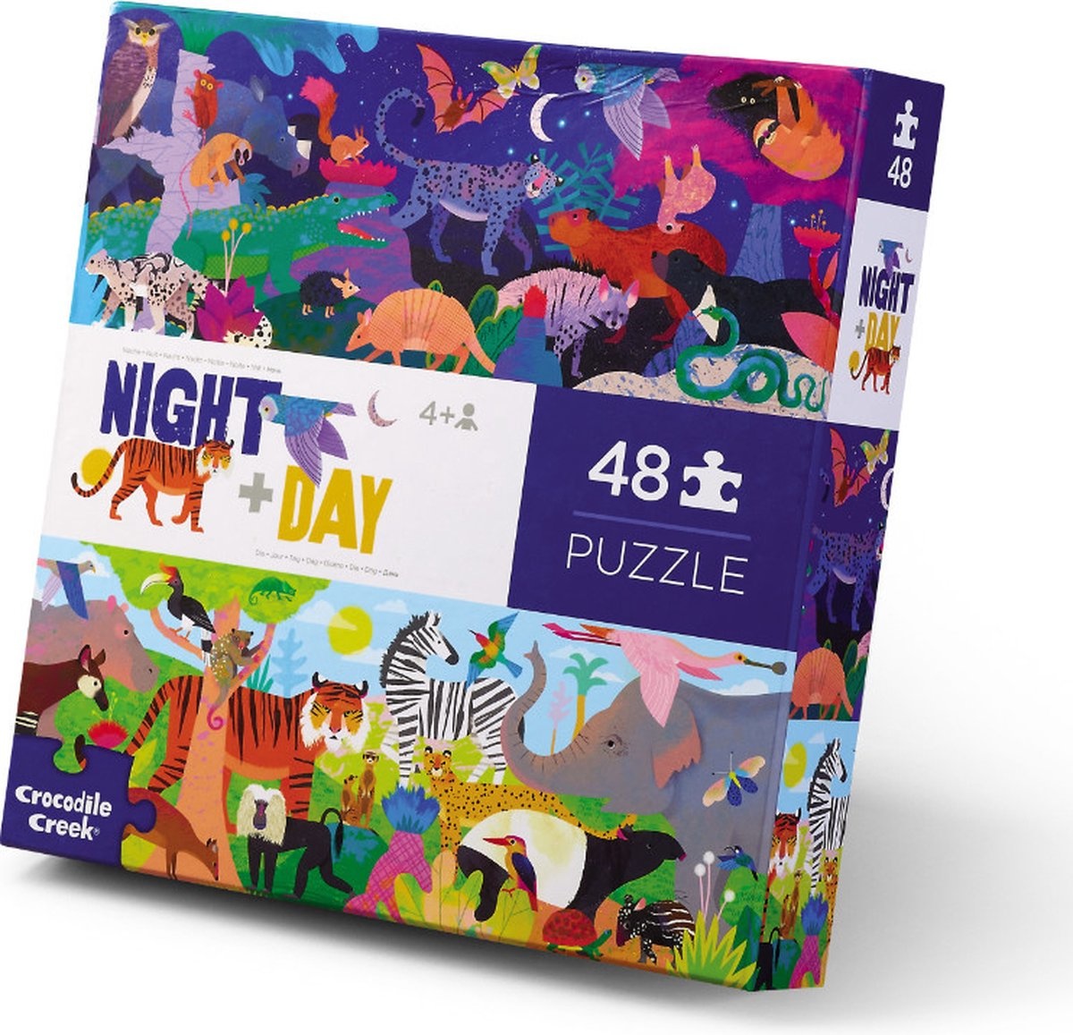 48 Piece Opposites/Night & Day