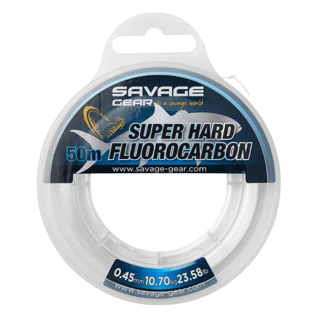 Savage Gear Super Hard Fluorocarbon | Clear