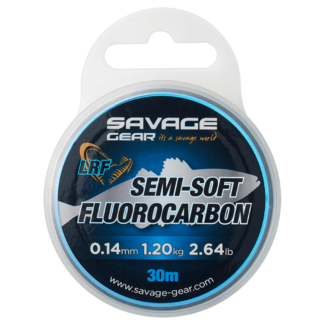 Savage Gear Semi-Soft Fluorocarbon LRF | Clear | 30m