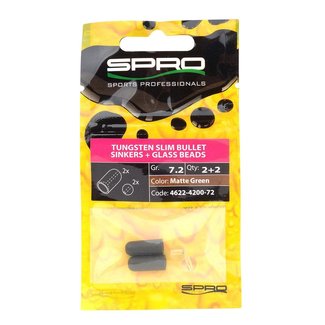 SPRO Tungsten Slim Bullet Sinkers